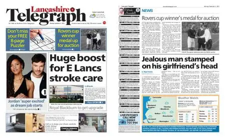 Lancashire Telegraph (Blackburn, Darwen, Hyndburn, Ribble Valley) – September 06, 2021