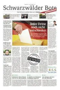 Schwarzwälder Bote Hechingen - 23. September 2017