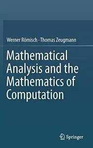 Mathematical Analysis and the Mathematics of Computation (Repost)