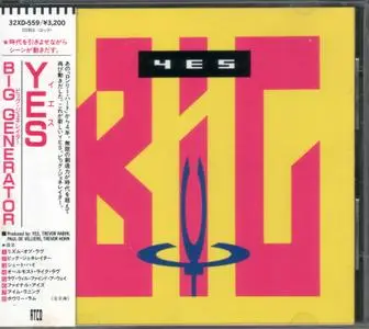 Yes - Big Generator (1987) {Japan 1st Press}