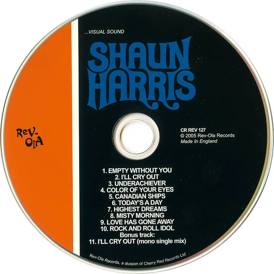 Shaun Harris - Shaun Harris (1973) Reissue 2005