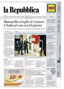 la Repubblica - 29 Dicembre 2017