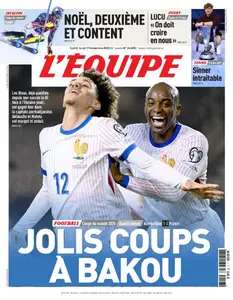 L’equipe du Lundi 17 Novembre 2025