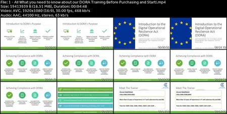 DORA Complete Training - Digital Operational Resilience Act