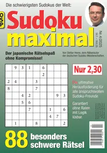 Sudoku Maximal - No.4 2025