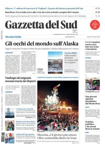 Gazzetta del Sud Messina - 15 Agosto 2025