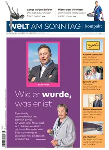 Welt am Sonntag Kompakt - 31 August 2025