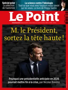 Le Point N.2776 - 9 Octobre 2025