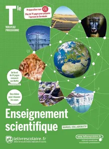 Ryem Boudjemaï, Baptiste Fray, "Enseignement scientifique terminale : Manuel collaboratif"
