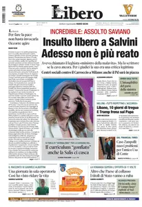 Libero - 17 Aprile 2026