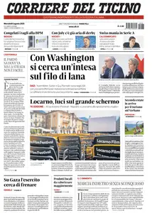 Corriere del Ticino - 6 Agosto 2025