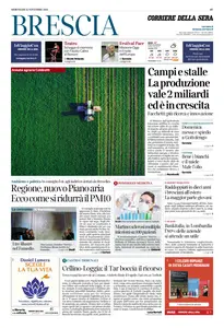 Corriere della Sera Brescia - 12 Novembre 2025