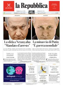 la Repubblica - 22 Novembre 2024