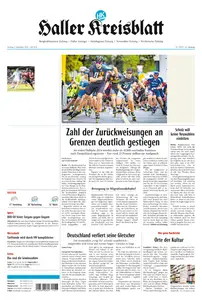 Haller Kreisblatt - 9 September 2024