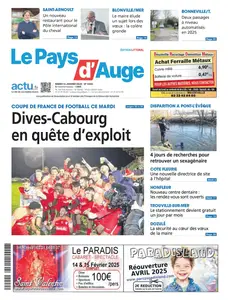 Le Pays d'Auge - 14 Janvier 2025