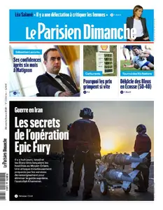Le Parisien du Dimanche 8 Mars 2026
