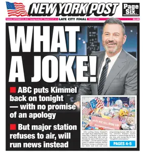 New York Post - September 23, 2025