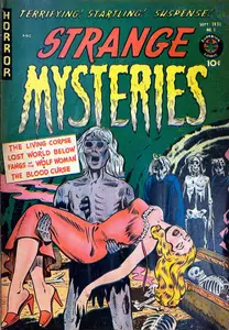 Strange Mysteries 001 Superior 1951 c2c Mark Bowen