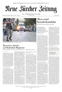 Neue Zurcher Zeitung International  - 18 September 2024