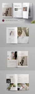 Wedding Dress Catalog Template H25NPQW