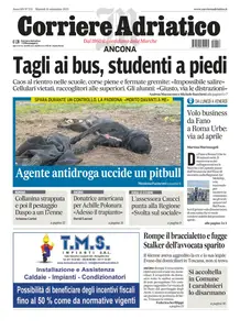 Corriere Adriatico Ancona - 16 Settembre 2025
