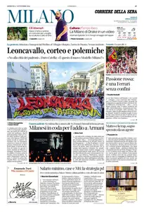 Corriere della Sera Milano - 7 Settembre 2025