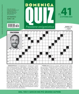Domenica Quiz N.3849 - 23 Ottobre 2025
