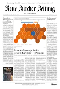 Neue Zuercher Zeitung - 24 September 2025