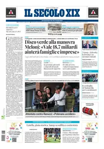 Il Secolo XIX Genova - 18 Ottobre 2025