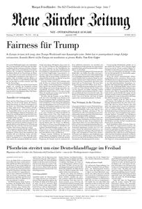 Neue Zürcher Zeitung International - 27 Juli 2024