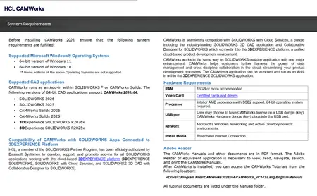 CAMWorks 2026 SP0 for SolidWorks