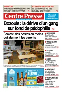 Centre Presse Aveyron - 20 Juin 2025