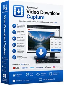 Apowersoft Video Download Capture 6.6.4.0 (Build 06/13/2026) Multilingual Portable