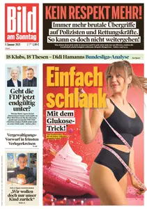 Bild am Sonntag - 05 Januar 2025