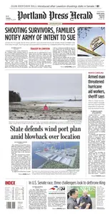 Portland Press Herald - 15 October 2024