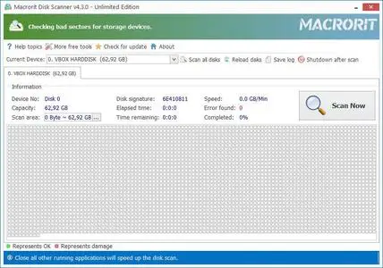 Macrorit Disk Scanner 5.4.0 Multilingual + Portable