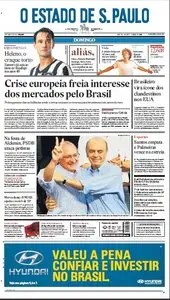 Jornal O Estado de SP em PDF, Domingo, 09 de Maio de 2010