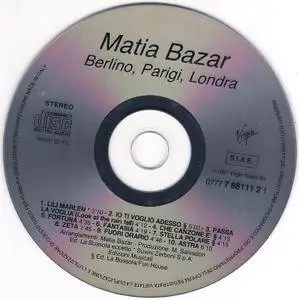 Matia Bazar - Berlino, Parigi, Londra (1982) {1991, Reissue}