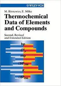 Thermochemical Data of Elements and Compounds (Repost)