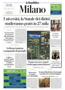 la Repubblica Milano - 13 Marzo 2024
