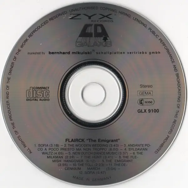 Flairck - The Emigrant (1989)