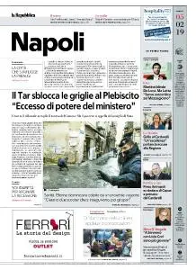 la Repubblica Napoli - 5 Febbraio 2019