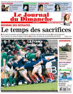 Le Journal du Dimanche (éd. Dimanche) n°3292 du Dimanche 14 Février 2010