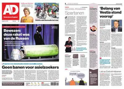 Algemeen Dagblad - Rotterdam Stad – 25 mei 2018