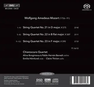 Chiaroscuro Quartet - Wolfgang Amadeus Mozart: The Prussian Quartets (2022)