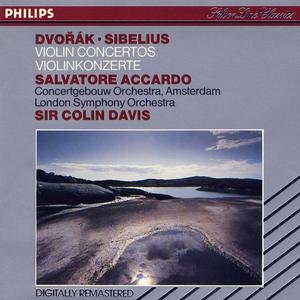 Salvatore Accardo, Colin Davis - Dvořák, Sibelius: Violin Concertos (1988)