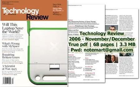 Technology Review - 2006 November/December