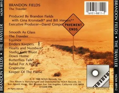 Brandon Fields - The Traveler (1988) {Nova 8811-2}