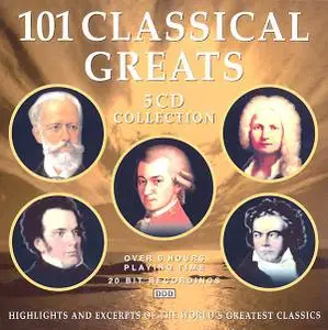 101 Classical Greats 5 CD Box Set