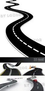 3D road